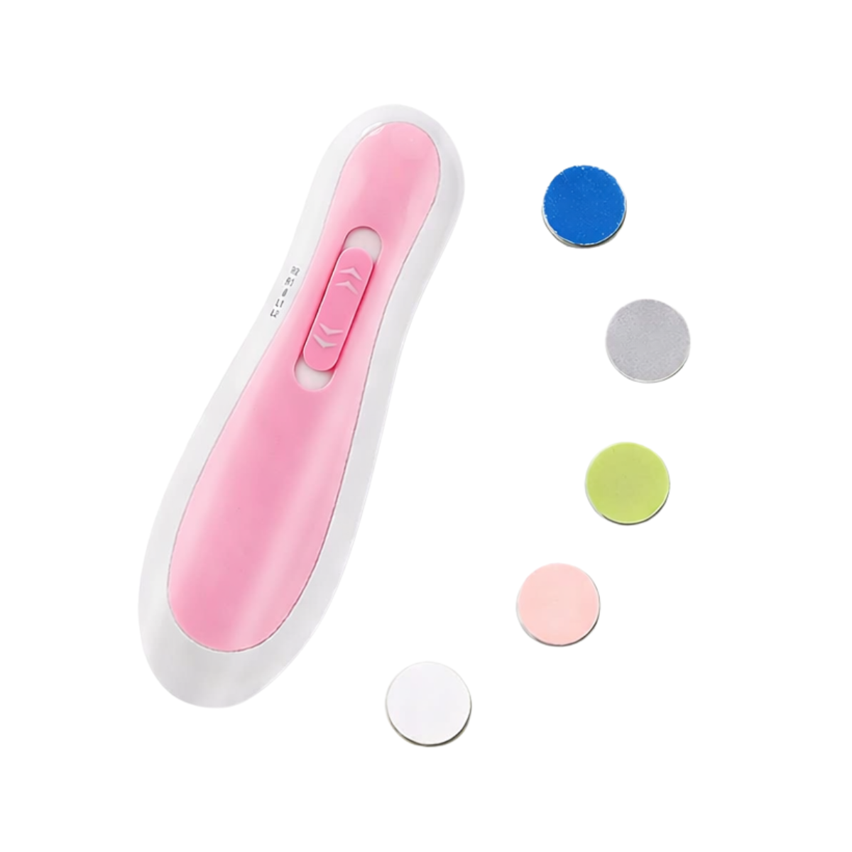 Aparador de unhas elétrico infantil rosa